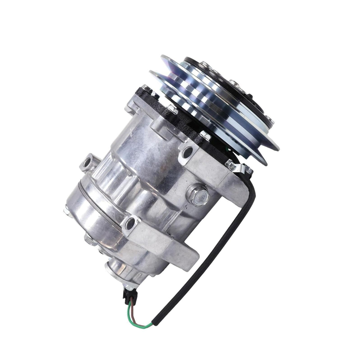 24V SD7H13 A/C Compressor YX91V00001F1 for Kobelco Excavator SK130 SK250 SK330 SK235SR SK250LC - KUDUPARTS