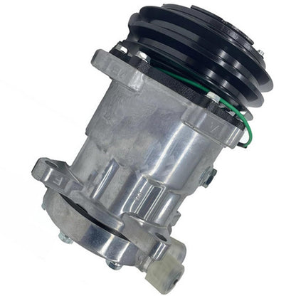 SD5H14HD A/C Compressor VOE11007314 for Volvo Wheel Loader L120B L150 L180 L50B L70B L90B - KUDUPARTS