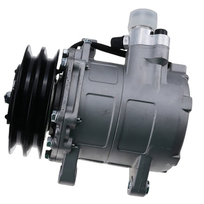 Seltec TM-08 Air Conditioning Compressor 6733655 for Bobcat Compact Track Loader T180 T190 T200 T250 T300 T320