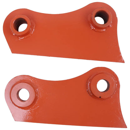 Par de accesorios de cucharón con soldadura de oreja de 50 mm y 12" CC para excavadora Caterpillar CAT 308