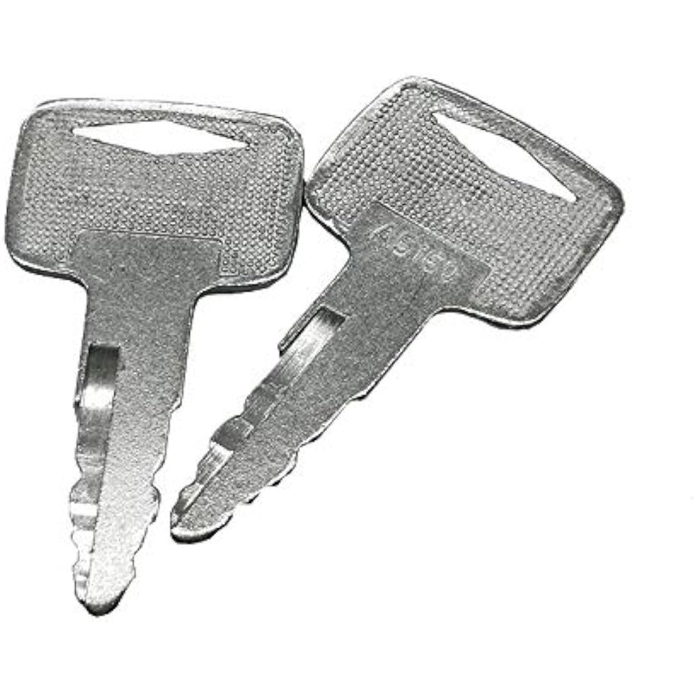 2pcs A5160 91A07-01910 Ignition Key Fit for Mitsubishi CAT Forklift - KUDUPARTS