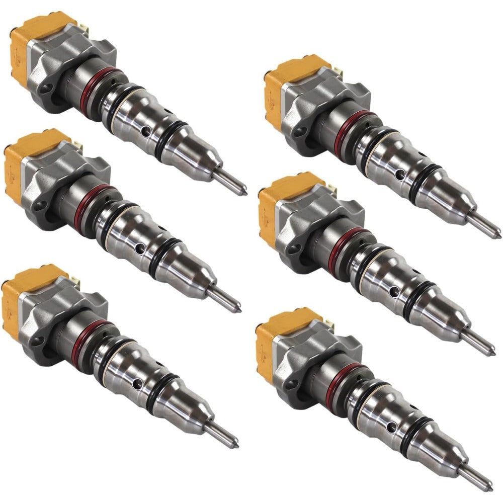 6 Pcs Fuel Injector 178-6432 for Caterpillar CAT Engine 3126 - KUDUPARTS