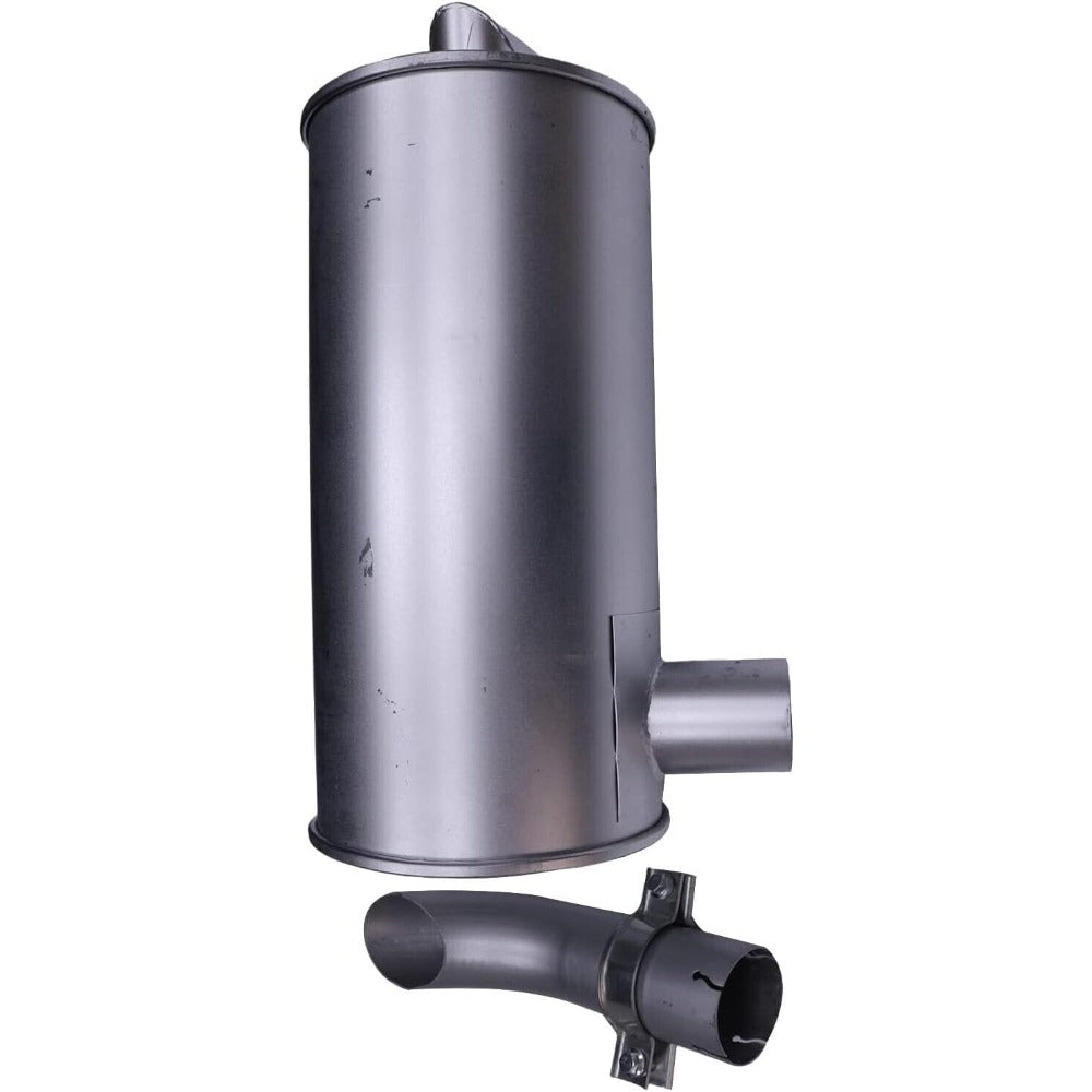 Muffler Silencer 4191187 for Isuzu Engine 4BD1 Hitachi Excavator EX120 EX150 - KUDUPARTS