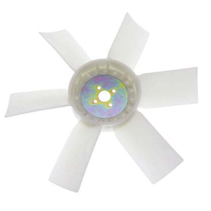 Ventilateur poussoir 6 pales 330 mm 15547-74113 pour moteur Kubota D905 D1005 D1105 D1305
