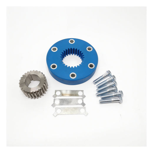 6 Bolt Coupling Compressor Drive Pulley Gear Assy 48-50005-00 for Carrier X2 1800 2100 2100A 2100R 2500A 2500R X4 7500 6600 - KUDUPARTS