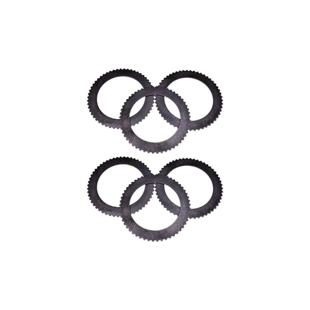 6 Clutch Plates F004164 for John Deere Wheel Loader 1010 - KUDUPARTS