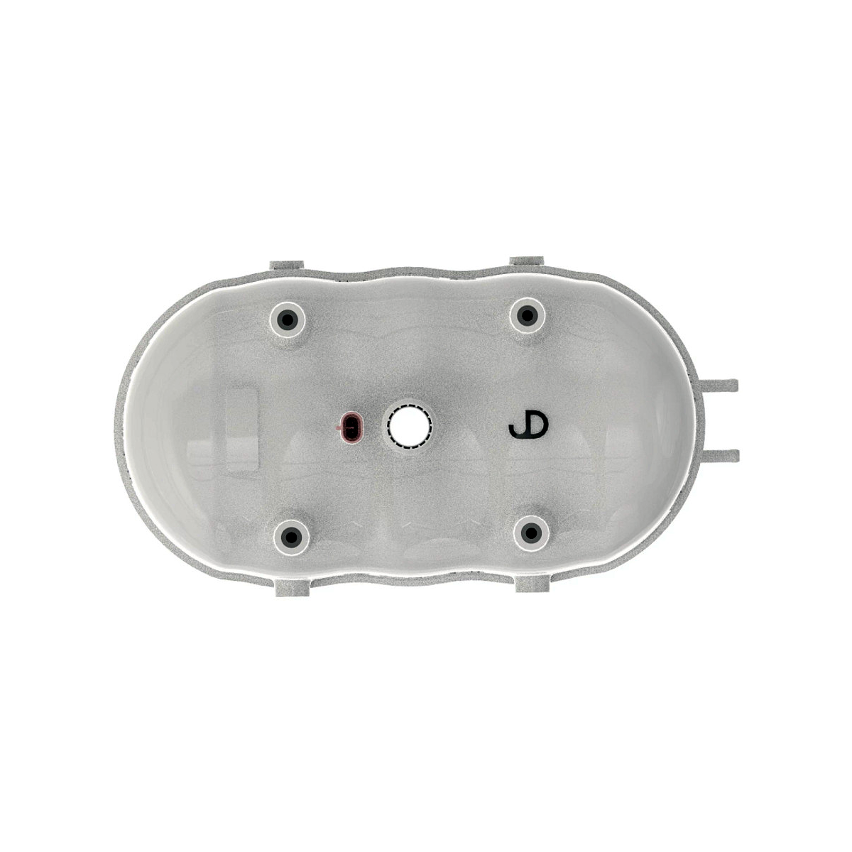 6 Liter Surge Tank AT322959 for John Deere Engine 6068 Skidder 540H 548H 640H 648H 748H 848H - KUDUPARTS