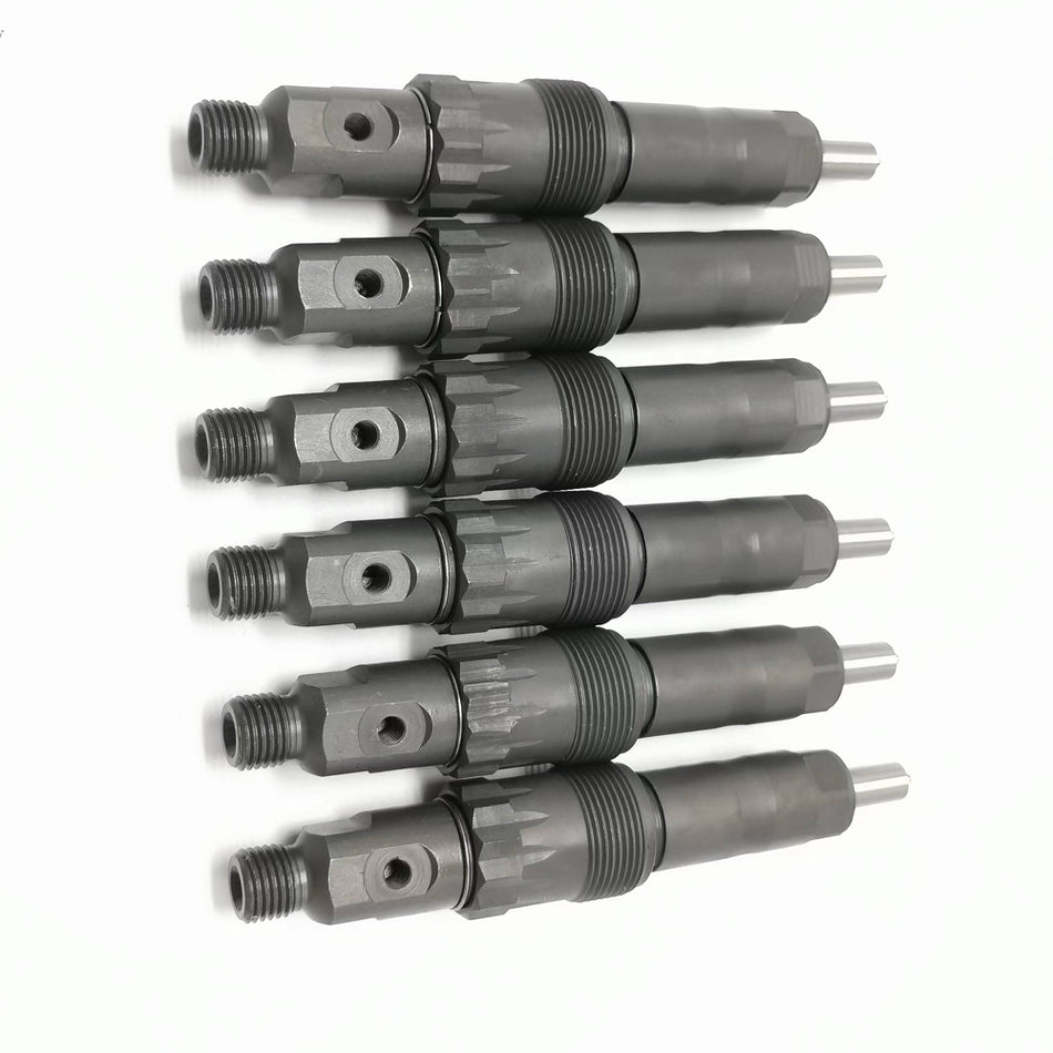 6PCS Fuel Injector RE30159 SE500349 SE501135 for John Deere 750C 792DLC 892 770B 644E 644G 540E 540G