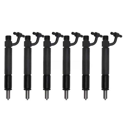 6 PCS Fuel Injector With Nozzle 1815286C91 781697 for Navistar Engine DTA466