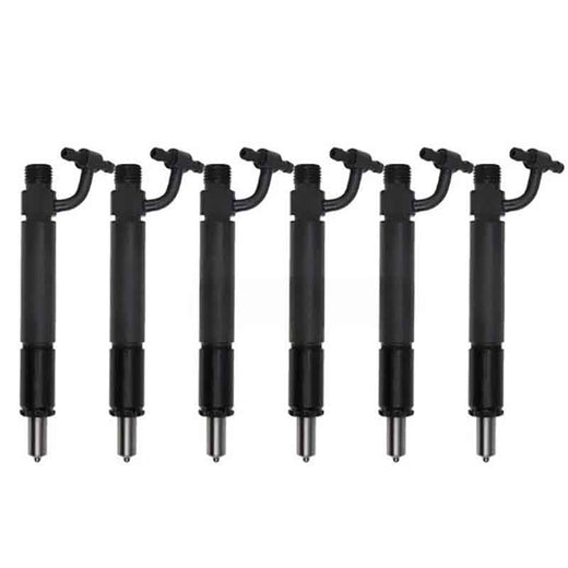6 PCS Fuel Injector With Nozzle 1815286C91 781697 for Navistar Engine DTA466