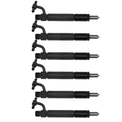 6 PCS Fuel Injector With Nozzle 1815286C91 781697 for Navistar Engine DTA466