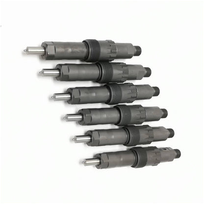 6 inyectores de combustible RE30159 SE500349 SE501135 para John Deere 750C 792DLC 892 770B 644E 644G 540E 540G (Envío solo a EE. UU.)