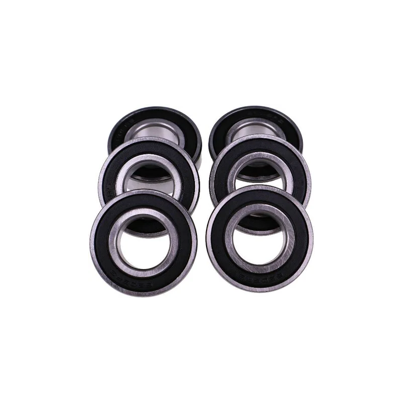 6Pcs 25x52x15mm Blade Spindle Bearing M63810 M88252 for John Deere 160 260 261 272 359 400 420 430 647 655 665 673 681 2305 2320 2520 3120 3203 3320 - KUDUPARTS