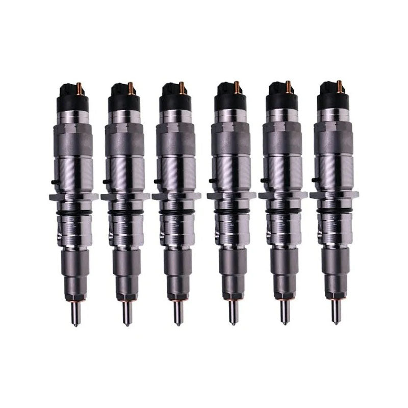6Pcs Fuel Injector 6754-11-3011 for Komatsu Engine 4D107 6D107 Excavator PC200-8 PC200LC-8 PC220-8 PC240LC-8 PC270-8