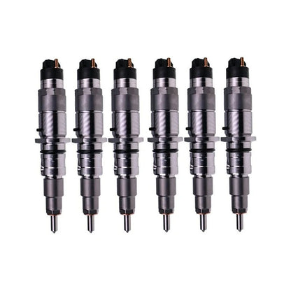 6Pcs Fuel Injector 6754-11-3011 for Komatsu Engine 4D107 6D107 Excavator PC200-8 PC200LC-8 PC220-8 PC240LC-8 PC270-8