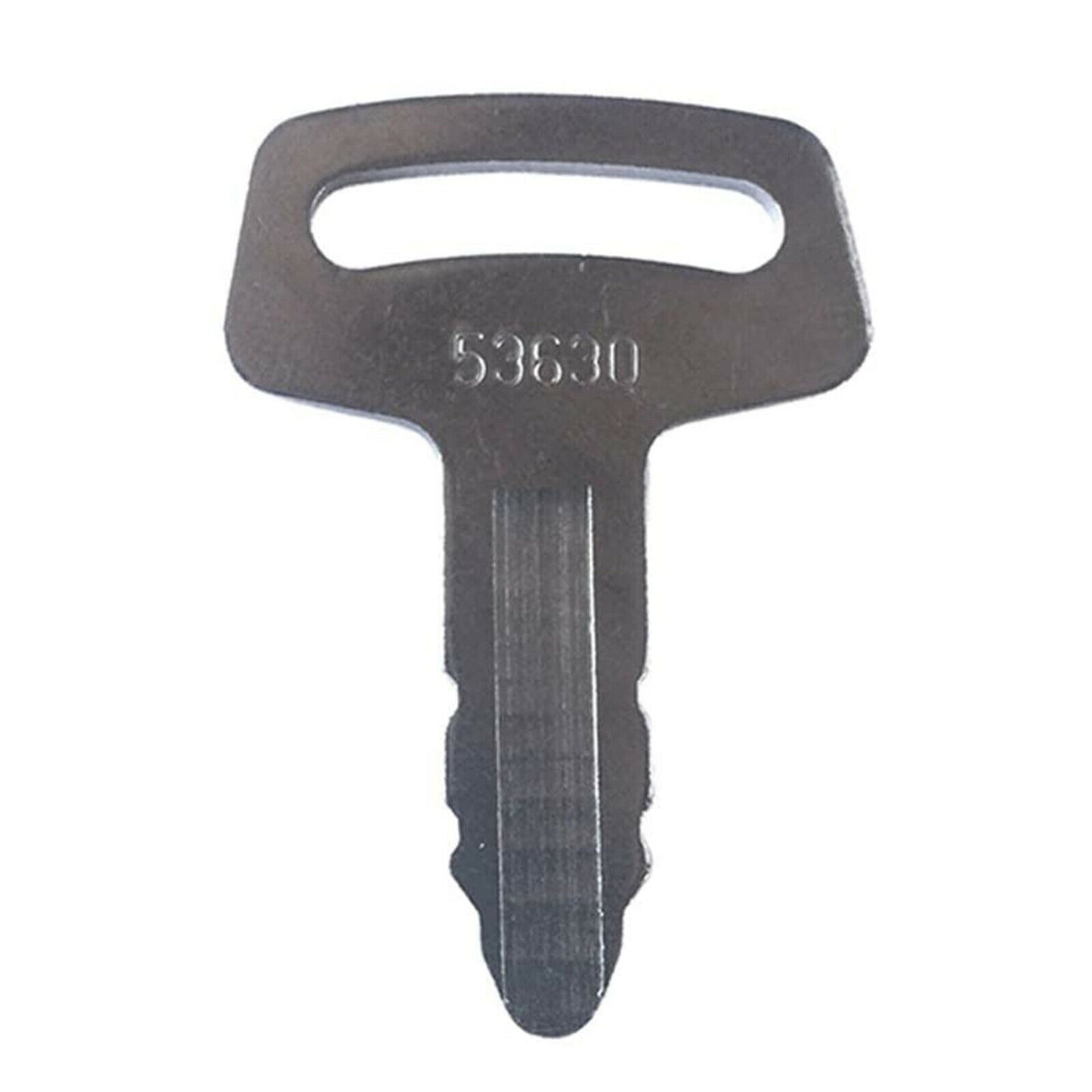 6 Pcs Ignition Keys RC101-53630 for Kubota K008 K008-3 KH101 KH151 KH170 Excavator