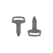 6 Pcs Ignition Keys RC101-53630 for Kubota K008 K008-3 KH101 KH151 KH170 Excavator
