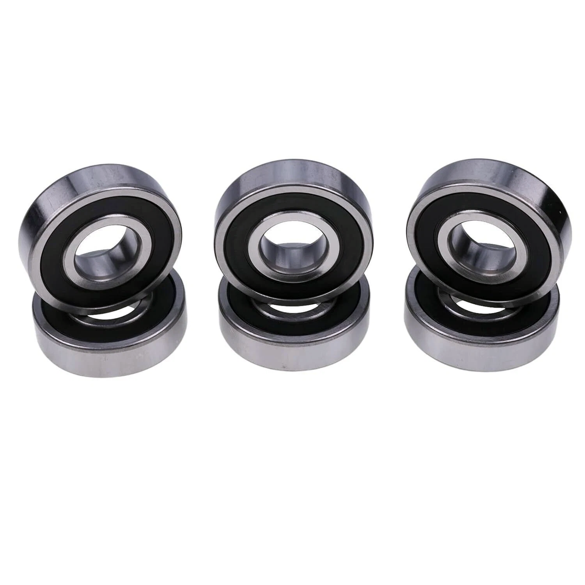 6 Pcs Spindle Bearing 35008N 48101-02 037-6024-00 for Bad Boy MZ & MZ Magnum Exmark Scag Snapper Mower - KUDUPARTS