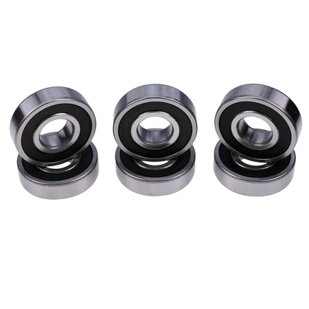 6 Pcs Spindle Bearing 35008N 48101-02 037-6024-00 for Bad Boy MZ & MZ Magnum Exmark Scag Snapper Mower - KUDUPARTS