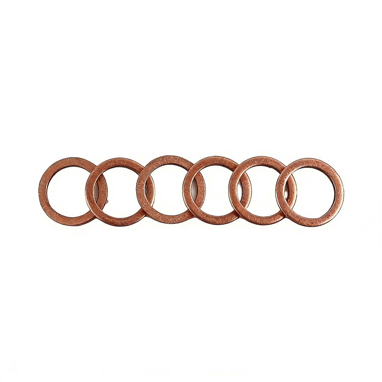 6 Pieces Crankcase Copper Washer Gasket 5812232 for Polaris Sportsman 450 570 800 1000