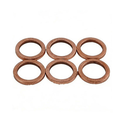 6 Pieces Crankcase Copper Washer Gasket 5812232 for Polaris Sportsman 450 570 800 1000