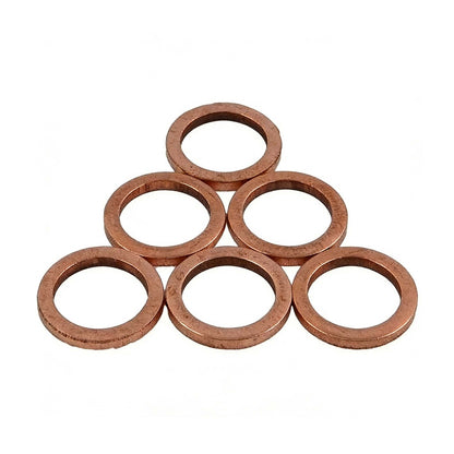 6 Pieces Crankcase Copper Washer Gasket 5812232 for Polaris Sportsman 450 570 800 1000