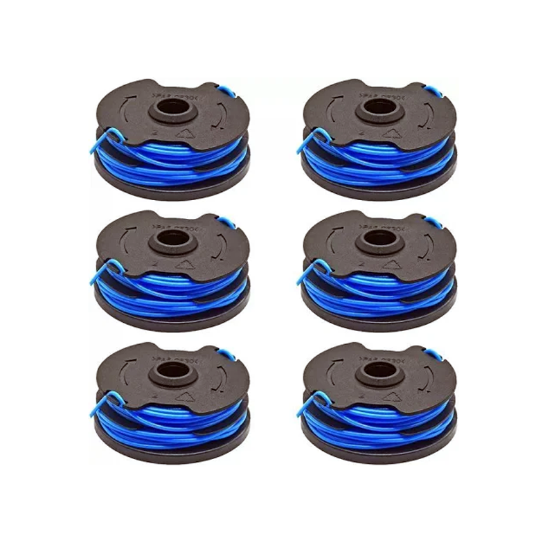 6 Pieces Dual Spool 88512 for Toro 14" Electric Trimmer 51480 - KUDUPARTS