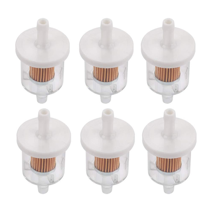 6 Pieces Fuel Filter 49019-0031 for Kawasaki Engine FS481V FS541V FS600V 730V 850V EFI
