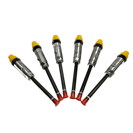 6 Pieces Fuel Injector 100-7567 127-9793 0R-8290 for Caterpillar CAT Engine 3406C
