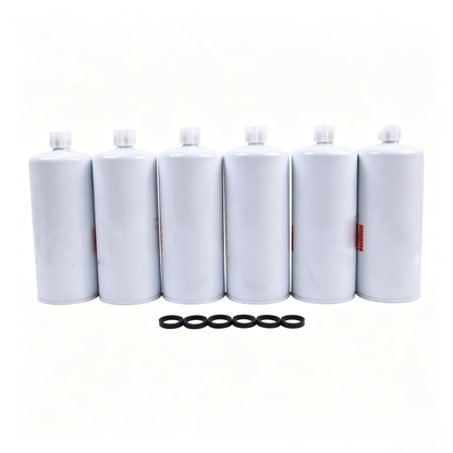 6 Pieces Fuel Water Separator FS1000 3329289 for Cummins Engine 4B3.9 6B5.9 B3.3 G50 G855 ISM ISM11 K19 KTAA19 N14 QSB4.5 QSK19 QSM11 QSM11 X15