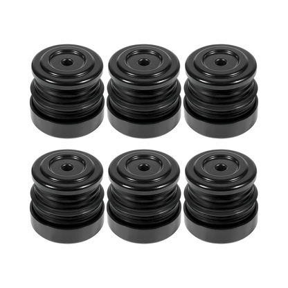 6 Pieces Silicone Body Mount Kit for Ford Super Duty Pickup Truck F-250 F-350 Crew Cab