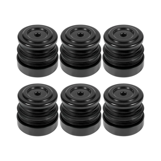 6 Pieces Silicone Body Mount Kit for Ford Super Duty Pickup Truck F-250 F-350 Crew Cab - KUDUPARTS