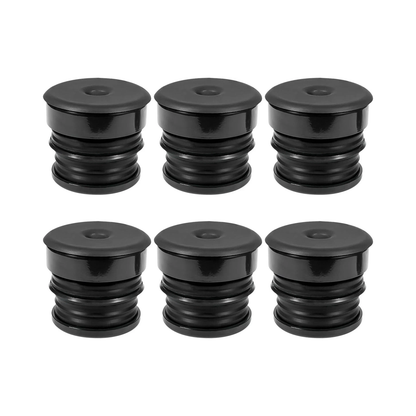 6 Pieces Silicone Body Mount Kit for Ford Super Duty Pickup Truck F-250 F-350 Crew Cab