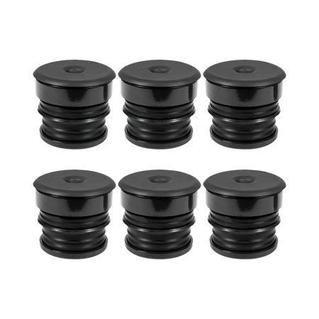 6 Pieces Silicone Body Mount Kit for Ford Super Duty Pickup Truck F-250 F-350 Crew Cab - KUDUPARTS