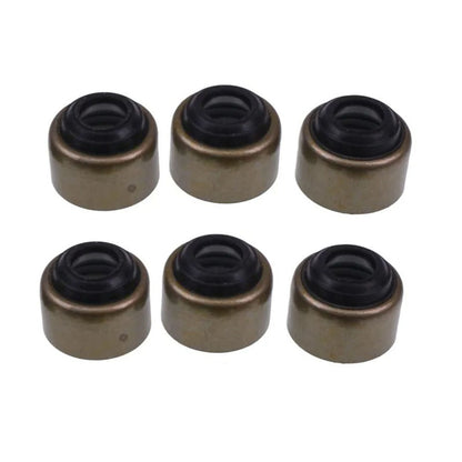 6 Pieces Valve Stem Seal 11420-13150 for Kubota Engine D722 D902 V2607 Z402 Z482 Z602