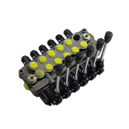 6 Spool 4W3P 8 GPM Hydraulic Control Valve MB61BBBBBB5C1 for Prince