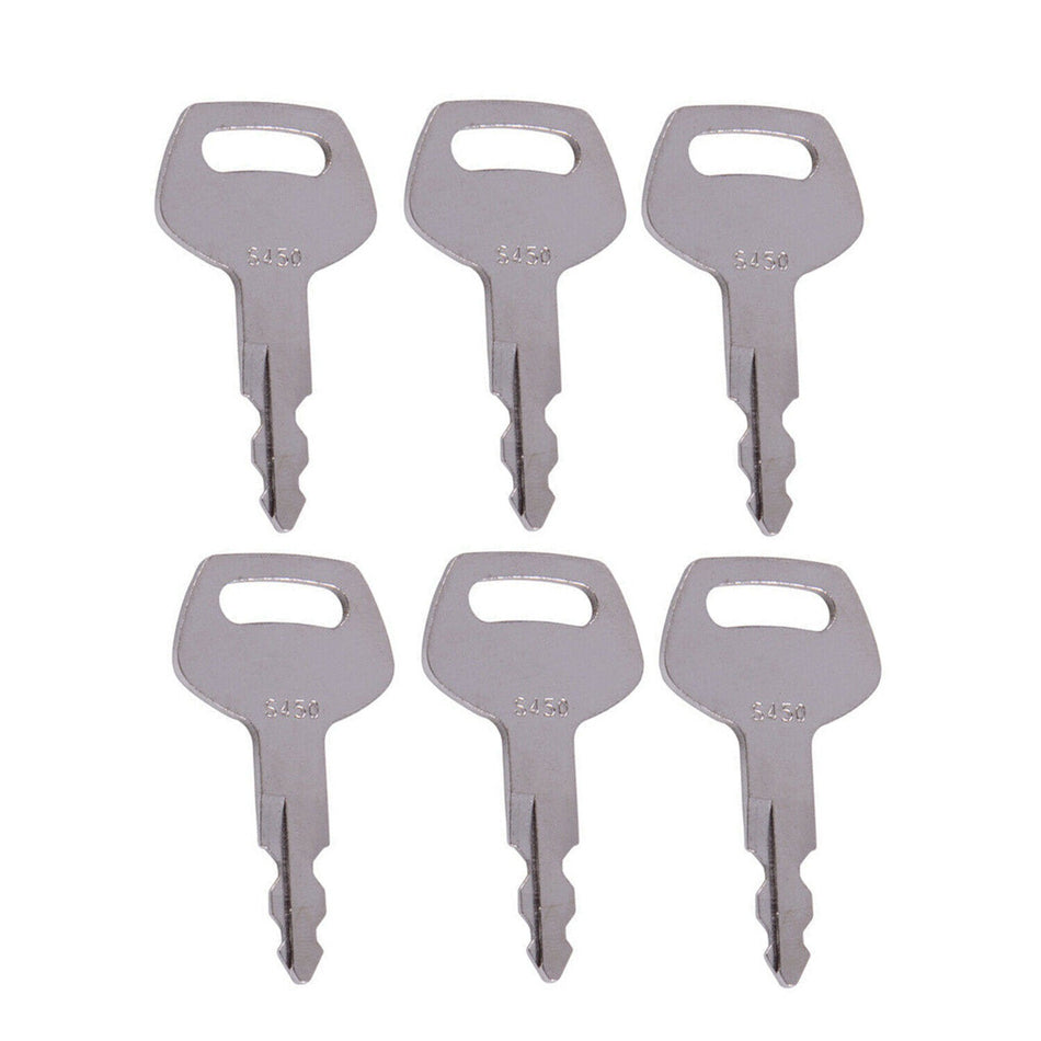 6X Heavy Equipment Ignition Keys S450 For Case Linkbelt JCB Sumitomo Excavator Ship to US