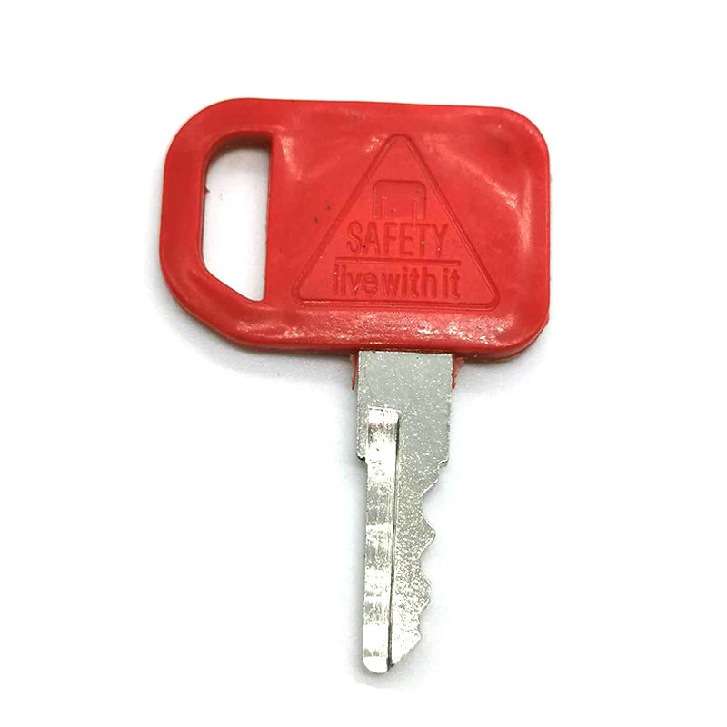6X Ignition Keys with Key Chain #T209428 KV13427 Compatible with John Deere Skid Steer Heavy Equipment 240 250 260 270 325 328 332 318G 324E 332G and Columbia Pack Cart