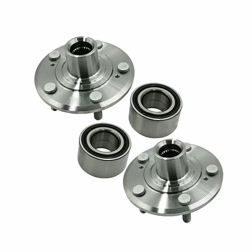 2 Sets Front Wheel Hub Bearing Kit LS-WHB014 for Honda CR-V Prelude - KUDUPARTS