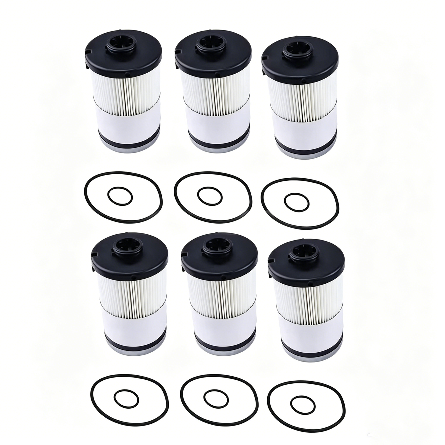 6pcs Fuel Water Separator 24009058 FS20313 for Volvo D11 D13 D13TC Mack MP7 MP8 MP8HE Engine
