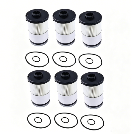 6pcs Fuel Water Separator 24009058 FS20313 for Volvo D11 D13 D13TC Mack MP7 MP8 MP8HE Engine