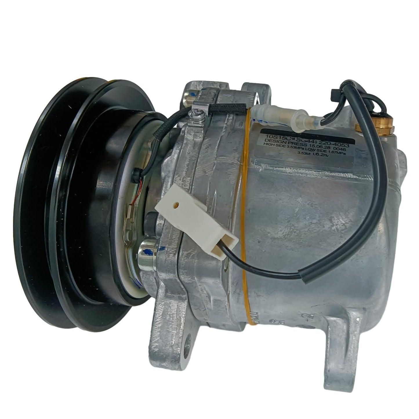 Compresseur de climatisation Denso SV06E 283-4170 pour excavatrice Caterpillar CAT 303.5E 304CCR 304DCR 305.5D 305E