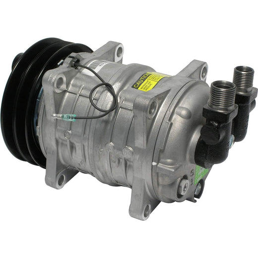 12V 2 Groove TM15 A/C Compressor 18-10157-13 for Carrier Refrigeration Unit Xarios 300 350 350Mt - KUDUPARTS