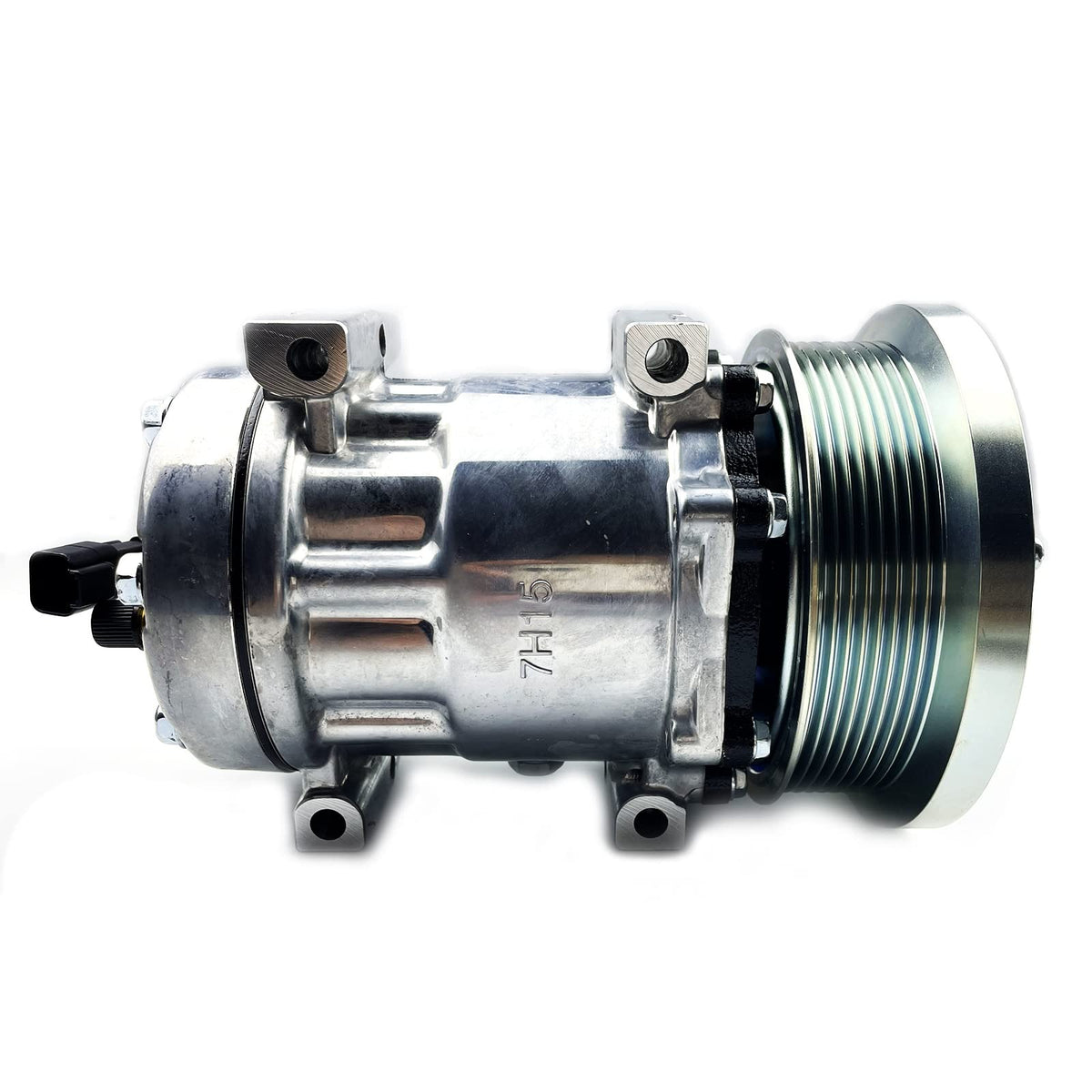 SD7H15 24V A/C Compressor 8T-8816 for Caterpillar CAT Loader 428 446 416B 446B 910E 916 936F 980C 988B 988F 992D - KUDUPARTS