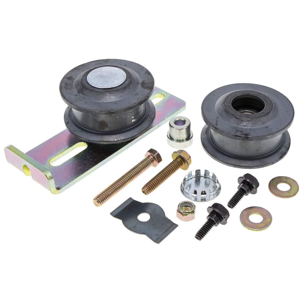 Pulleys and Idler Kit 131-4506 131-4509 for Exmark Commercial 30 Walk-Behind ECS180CKA30000 ECX180CKA3000 ECX200CKC3000 - KUDUPARTS