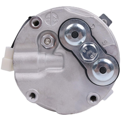 V5 A/C Compressor 5110511 for Mahindra 2555 Kioti DK45 DK55 DK65C DK901C Tractor Bobcat E80 Excavator