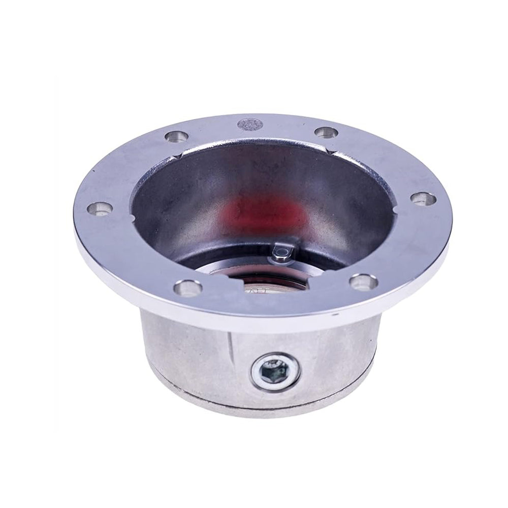 Lot de 4 enjoliveurs de moyeu Torque Steer en aluminium moulé avec bouchon de remplissage latéral 343-4024, remplacement Stemco