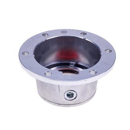 Lot de 4 enjoliveurs de moyeu Torque Steer en aluminium moulé avec bouchon de remplissage latéral 343-4024, remplacement Stemco