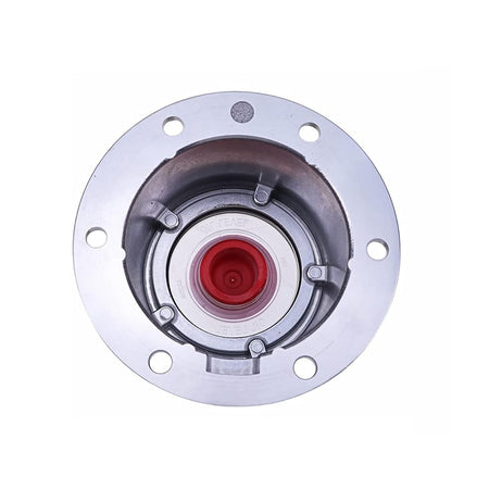 4 PCS Torque Steer Cast Aluminum Hub Cap w/ Side Fill Plug 343-4024 Replace Stemco - KUDUPARTS