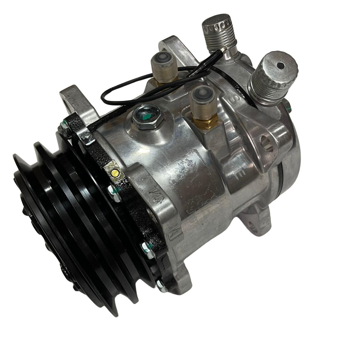12V SD5H09 A/C Compressor 345-4547 for Caterpillar CAT 259D 279D 289D 299D 257D 277D 287D 236D 246D - KUDUPARTS